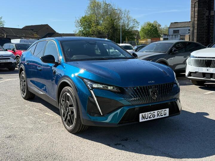 Peugeot E-408 58kWh GT Fastback Auto 5dr
