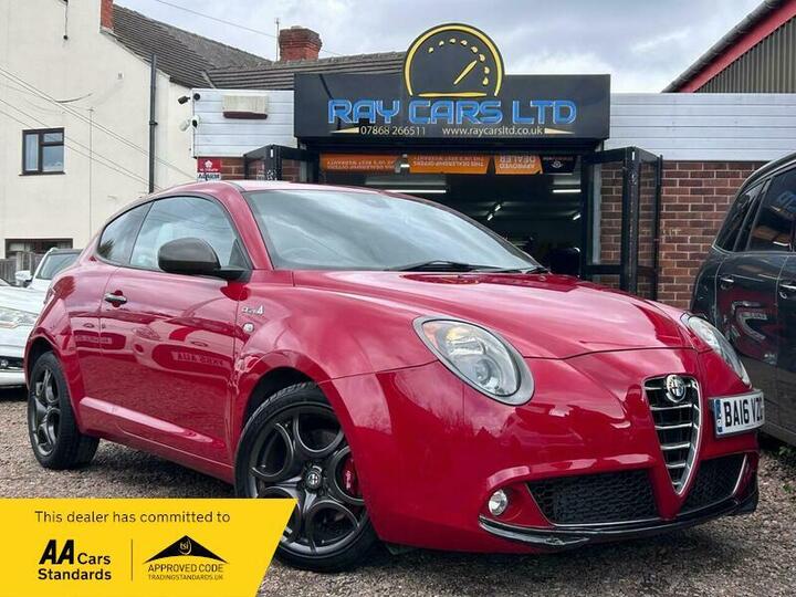 Alfa Romeo MiTo 1.4 TB MultiAir QV Line TCT Euro 6 (s/s) 3dr Alfa Romeo MiTo 1.4 TB MultiAir QV Line TCT Euro 6 (s/s) 3dr
