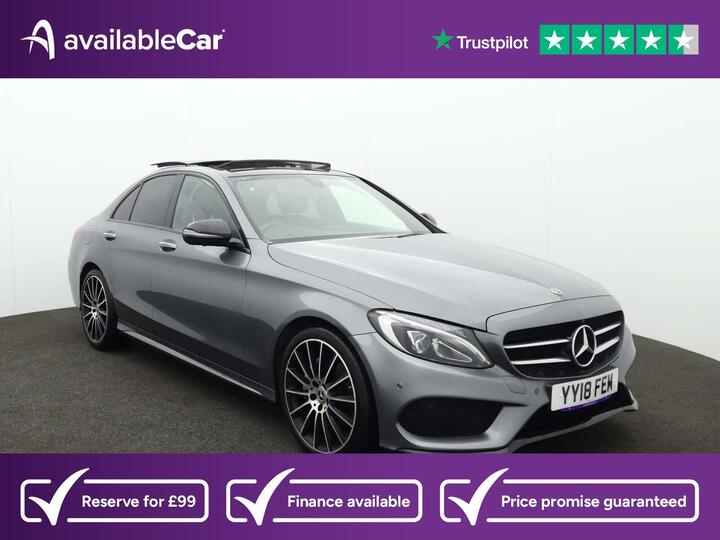 Mercedes-Benz C Class 2.1 C220d AMG Line (Premium) G-Tronic+ Euro 6 (s/s) 4dr