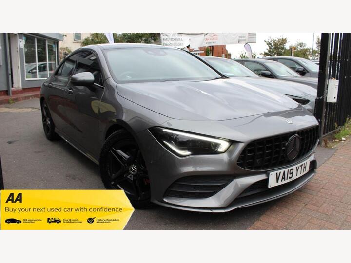 Mercedes-Benz CLA 1.3 CLA180 AMG Line (Premium Plus) Coupe 7G-DCT Euro 6 (s/s) 4dr Mercedes-Benz CLA 1.3 CLA180 AMG Line (Premium Plus) Coupe 7G-DCT Euro 6 (s/s) 4dr