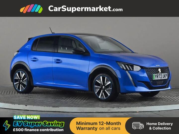 Peugeot 208 50kWh GT Premium Auto 5dr (7kW Charger)