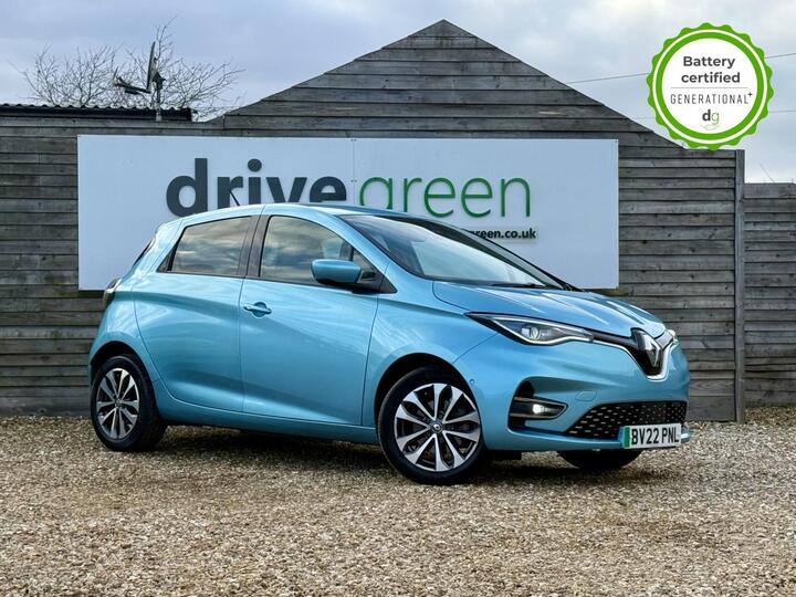 Renault Zoe R135 EV50 52kWh GT Edition Auto 5dr (Rapid Charge)