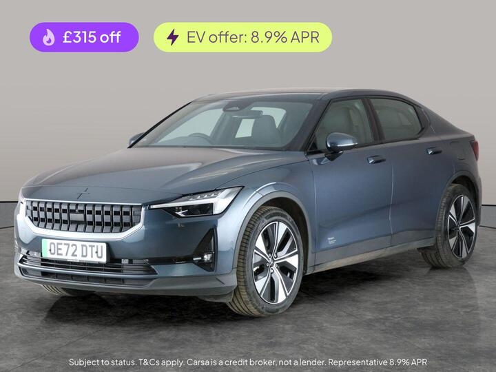 Polestar Polestar 2 Dual Motor 78kWh Long Range Fastback Auto 4WDE 5dr
