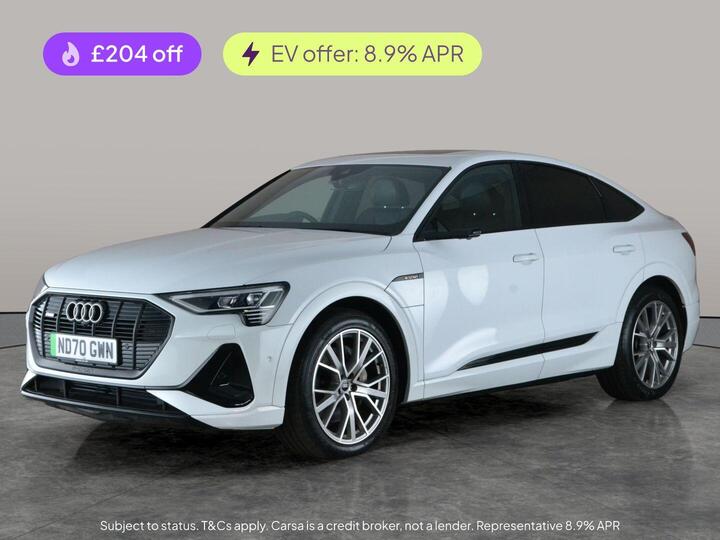 Audi E-tron 55 Launch Edition Sportback Auto Quattro 5dr 95kWh