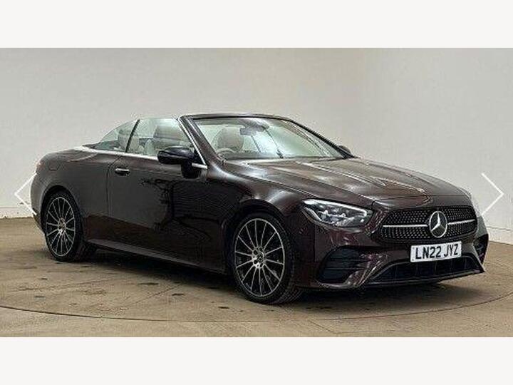 Mercedes-Benz E Class 2.0 E300h MHEV AMG Line Night Edition (Premium Plus) Cabriolet G-Tronic+ Euro 6 (s/s) 2dr