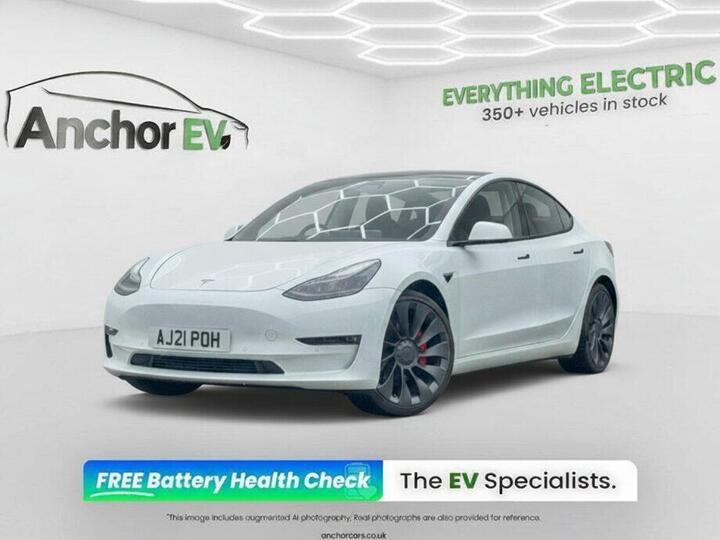 Tesla Model 3 (Dual Motor) Performance Auto 4WDE 4dr (Performance Upgrade)