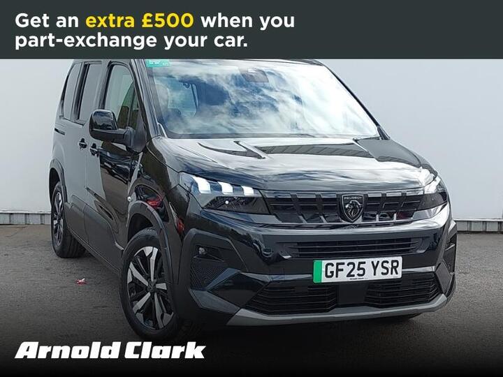 Peugeot E-Rifter 52kWh GT Standard MPV Auto 5dr (7.4kW Charger)
