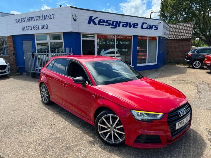 Audi A3 1.5 TFSI CoD Black Edition Sportback S Tronic Euro 6 (s/s) 5dr