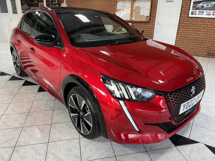 Peugeot E-208 50kWh GT Premium Auto 5dr (7kW Charger)