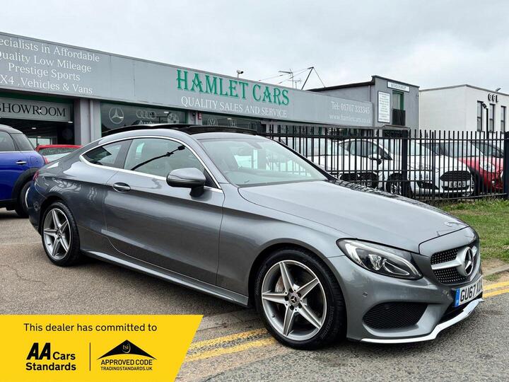 Mercedes-Benz C Class 2.0 C300 AMG Line G-Tronic+ Euro 6 (s/s) 2dr