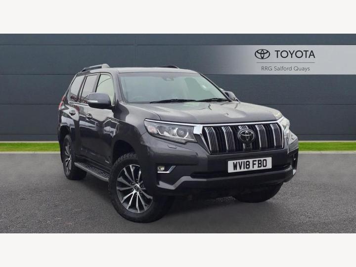 Toyota Land Cruiser 2.8D Invincible Auto 4WD Euro 6 5dr (7 Seat)