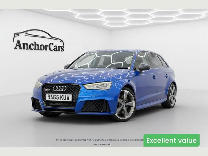 Audi RS3 2.5 TFSI Sportback S Tronic Quattro Euro 6 (s/s) 5dr (Nav)