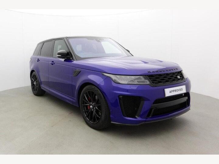 Land Rover RANGE ROVER SPORT 5.0 P575 V8 SVR Auto 4WD Euro 6 (s/s) 5dr