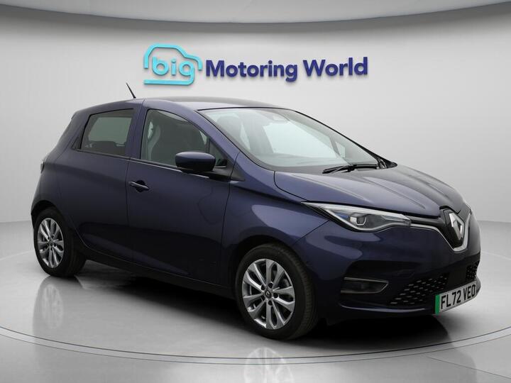 Renault Zoe R135 EV50 52kWh GT Line + Auto 5dr (Rapid Charge)