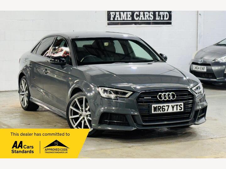 Audi A3 2.0 TDI Black Edition S Tronic Quattro Euro 6 (s/s) 4dr