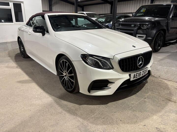 Mercedes-Benz E Class 3.0 E350d V6 AMG Line Cabriolet G-Tronic+ 4MATIC Euro 6 (s/s) 2dr Mercedes-Benz E Class 3.0 E350d V6 AMG Line Cabriolet G-Tronic+ 4MATIC Euro 6 (s/s) 2dr