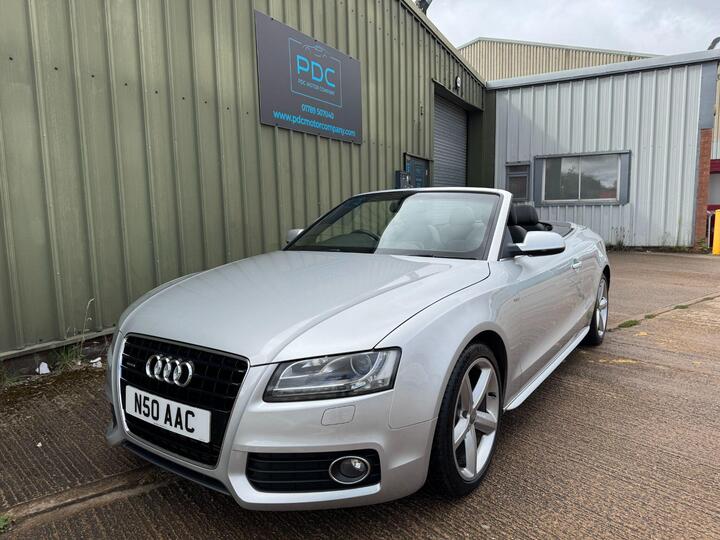 Audi A5 Cabriolet 3.0 TDI V6 S Line S Tronic Quattro Euro 4 2dr Audi A5 Cabriolet 3.0 TDI V6 S Line S Tronic Quattro Euro 4 2dr