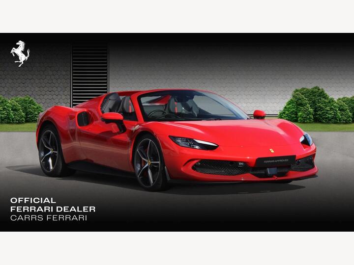 Ferrari 296 GTS 3.0T V6 7.45kWh Spider F1 DCT Euro 6 (s/s) 2dr