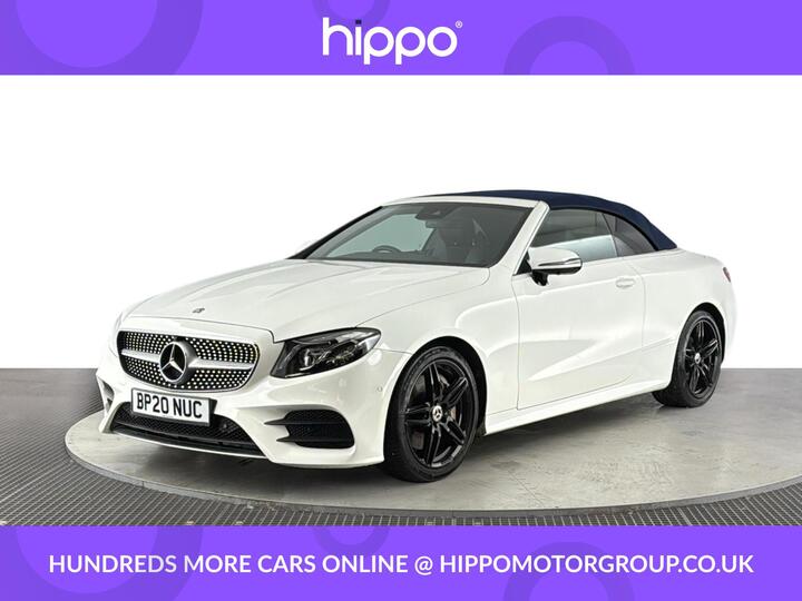 Mercedes-Benz E Class 2.0 E300 AMG Line (Premium) Cabriolet G-Tronic+ Euro 6 (s/s) 2dr Mercedes-Benz E Class 2.0 E300 AMG Line (Premium) Cabriolet G-Tronic+ Euro 6 (s/s) 2dr