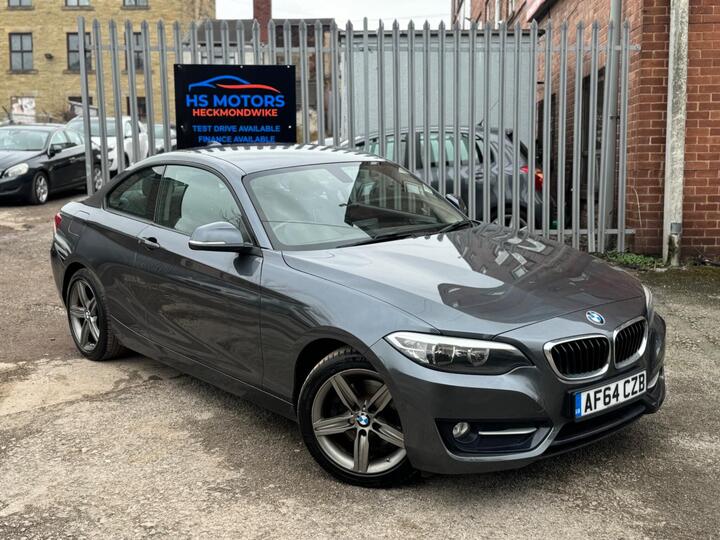 BMW 2 Series 2.0 220d Sport Euro 6 (s/s) 2dr