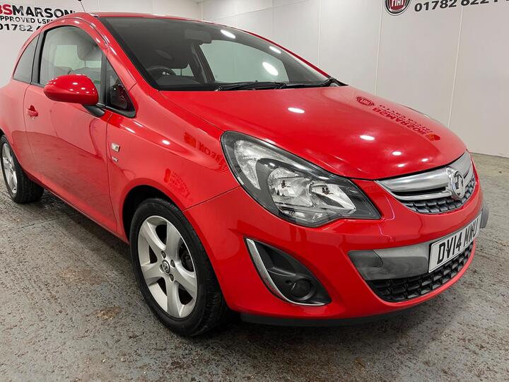 Vauxhall Corsa 1.2i EcoFLEX 16V SXi Euro 5 (s/s) 3dr (A/C)