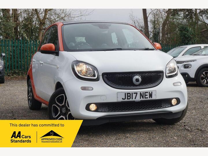 Smart Forfour 0.9T Prime (Premium Plus) Twinamic Euro 6 (s/s) 5dr