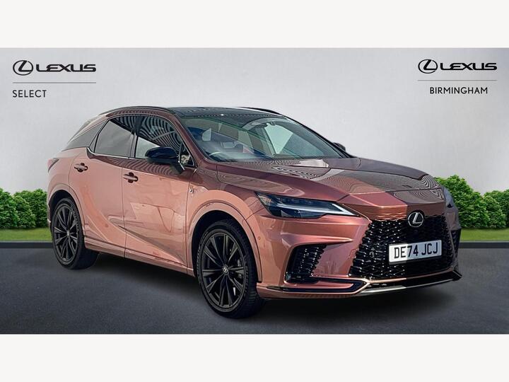 Lexus RX 2.4 500h Turbo F Sport Takumi Auto DIRECT4 Euro 6 (s/s) 5dr