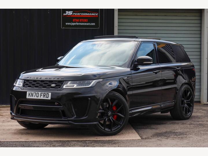 Land Rover RANGE ROVER SPORT 5.0 P575 V8 SVR Auto 4WD Euro 6 (s/s) 5dr Land Rover RANGE ROVER SPORT 5.0 P575 V8 SVR Auto 4WD Euro 6 (s/s) 5dr