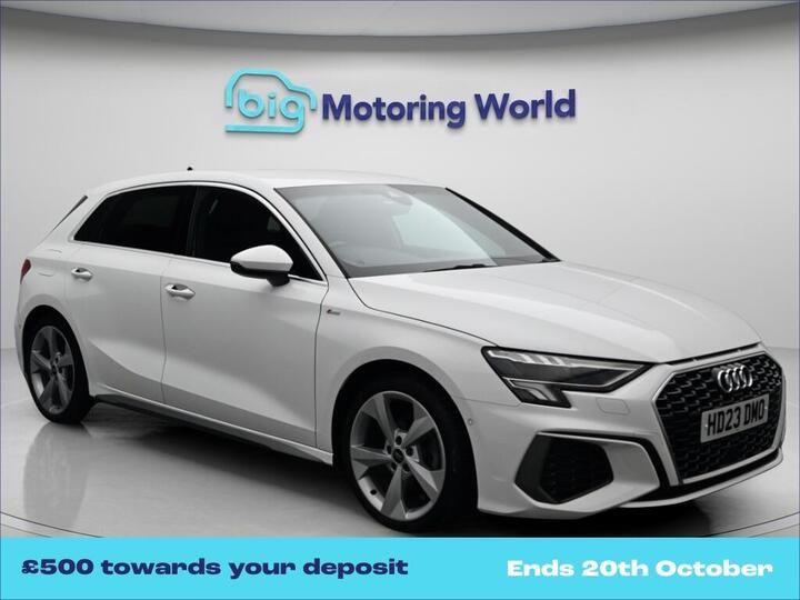 Audi A3 1.5 TFSI 35 S Line Sportback S Tronic Euro 6 (s/s) 5dr