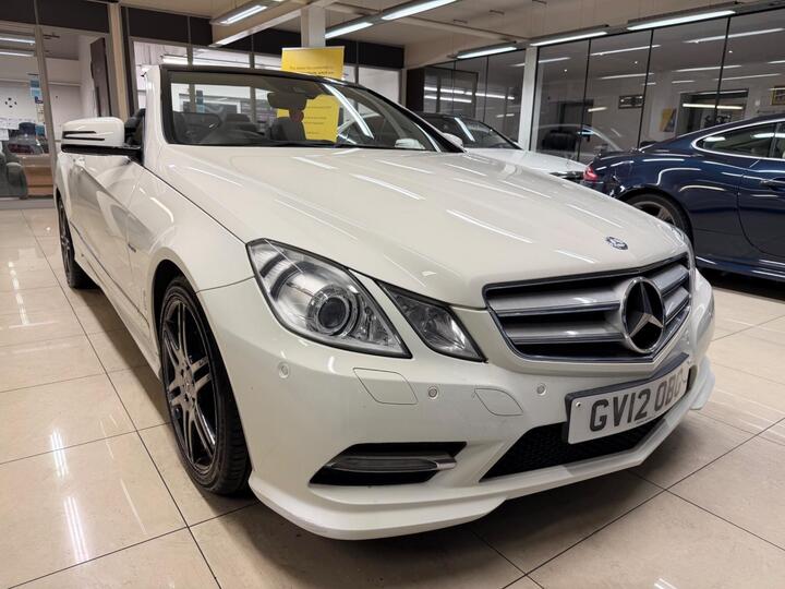 Mercedes-Benz E Class 1.8 E200 BlueEfficiency Sport Cabriolet G-Tronic+ Euro 5 (s/s) 2dr