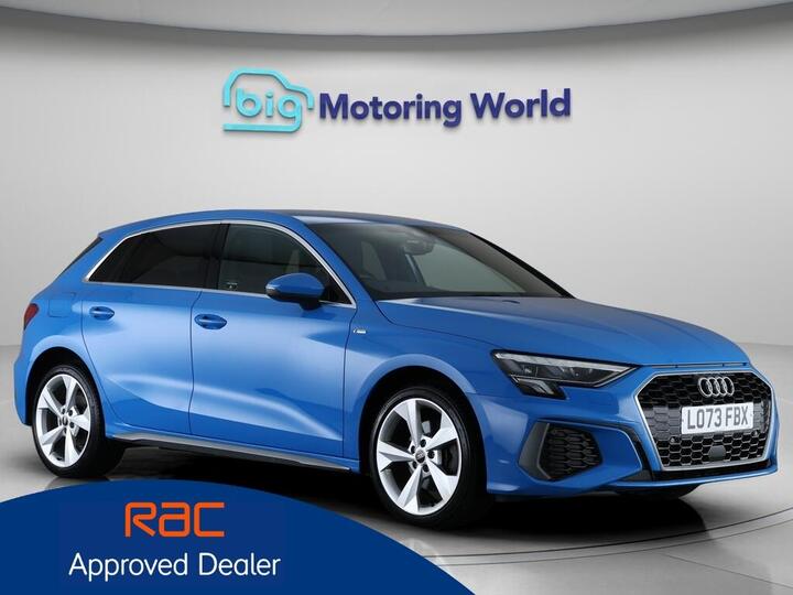Audi A3 1.4 TFSIe 40 S Line Sportback S Tronic Euro 6 (s/s) 5dr 13kWh