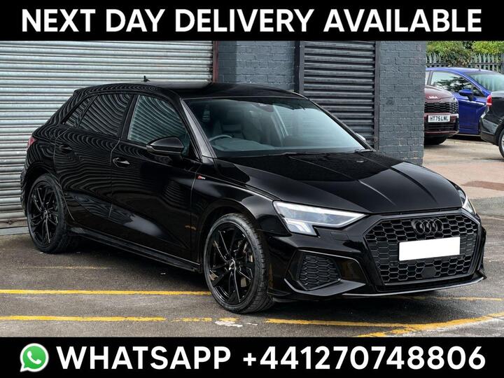 Audi A3 1.5 TFSI 35 Black Edition Sportback S Tronic Euro 6 (s/s) 5dr