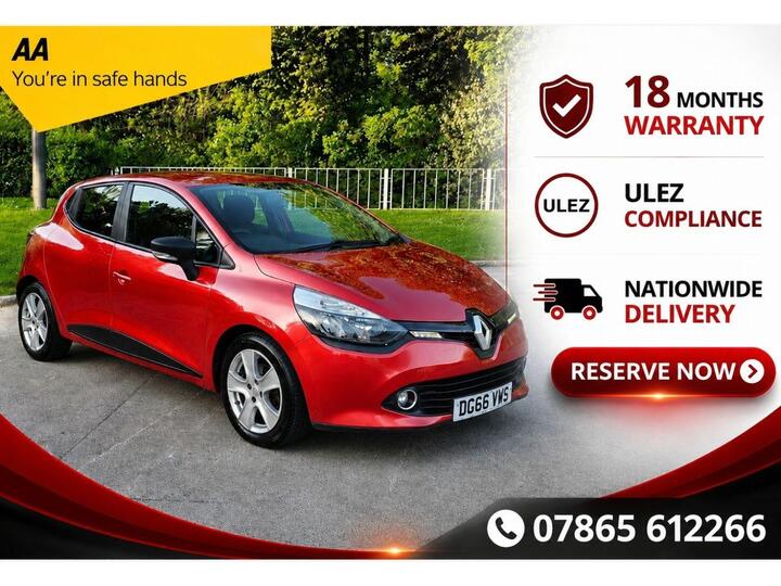 Renault Clio 1.2 16V Play Euro 6 5dr Renault Clio 1.2 16V Play Euro 6 5dr