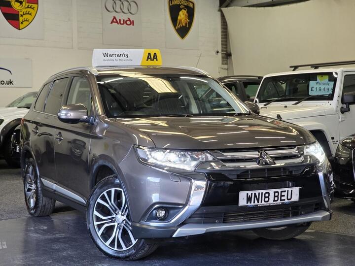 Mitsubishi OUTLANDER 2.2 DI-D 4 Auto 4WD Euro 6 5dr Mitsubishi OUTLANDER 2.2 DI-D 4 Auto 4WD Euro 6 5dr