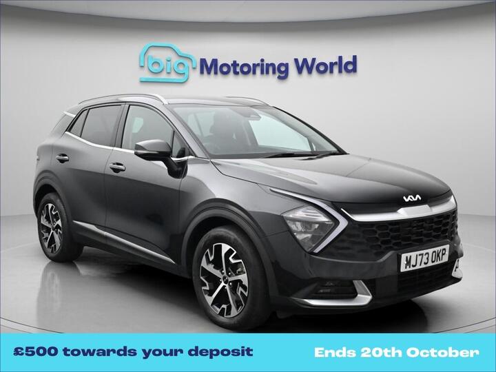 Kia Sportage 1.6 H T-GDi 3 Auto Euro 6 (s/s) 5dr