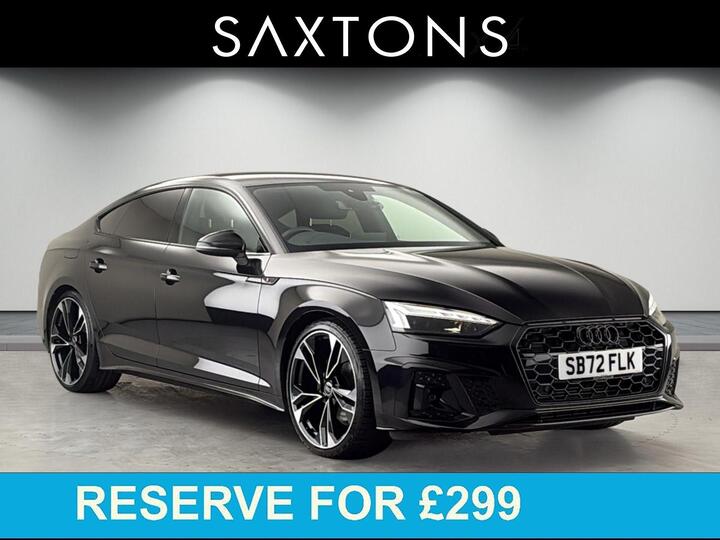 Audi A5 2.0 TFSI 35 Black Edition Sportback S Tronic Euro 6 (s/s) 5dr