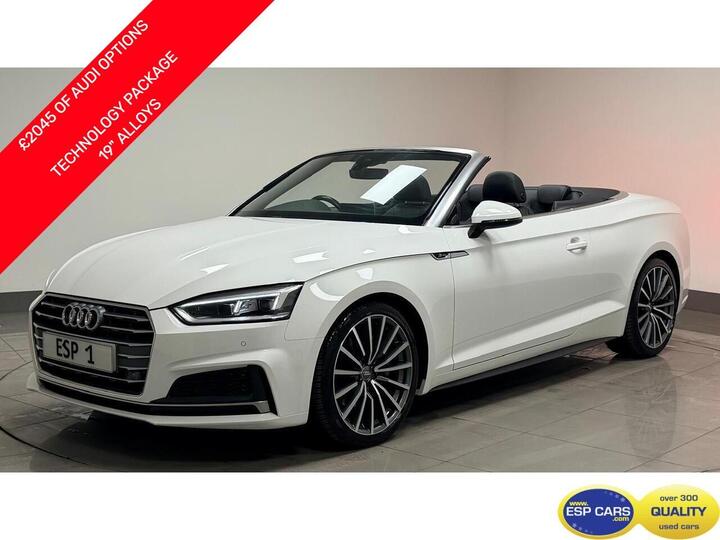 Audi A5 Cabriolet 2.0 TDI 40 S Line S Tronic Euro 6 (s/s) 2dr Audi A5 Cabriolet 2.0 TDI 40 S Line S Tronic Euro 6 (s/s) 2dr