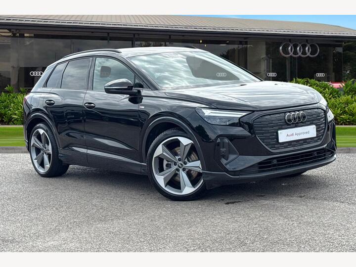 Audi Q4 E-tron 45 Black Edition Auto Quattro 5dr 82kWh Audi Q4 E-tron 45 Black Edition Auto Quattro 5dr 82kWh