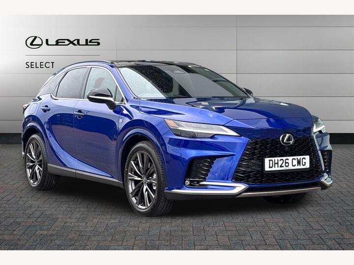 Lexus RX 2.5 450h+ 18.1kWh F Sport Design E-CVT 4WD Euro 6 (s/s) 5dr