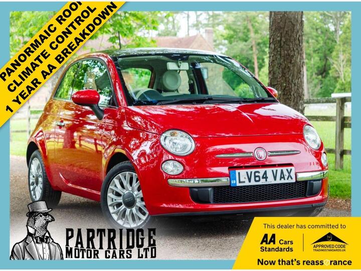 Fiat 500 1.2 Lounge Euro 6 (s/s) 3dr