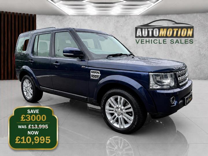 Land Rover DISCOVERY 4 3.0 SD V6 HSE Auto 4WD Euro 5 (s/s) 5dr Land Rover DISCOVERY 4 3.0 SD V6 HSE Auto 4WD Euro 5 (s/s) 5dr