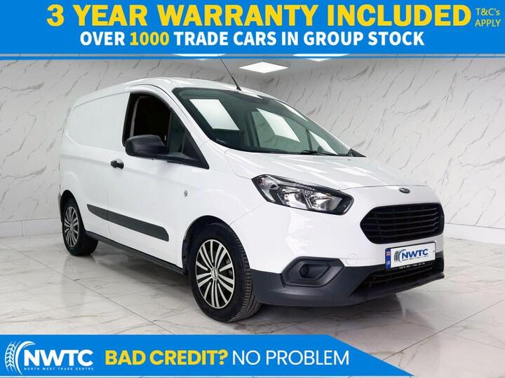 Ford TRANSIT COURIER 1.0 EcoBoost Leader Panel Van 5dr Petrol Manual L1 Euro 6 (s/s) (100 Ps) FULL FORD S/H! 1 OWNER!  FULL FORD S/H! 1 OWNER!