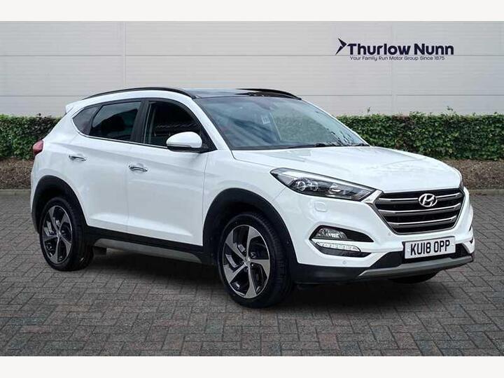 Hyundai TUCSON 1.7 CRDi Blue Drive Premium SE DCT Euro 6 (s/s) 5dr