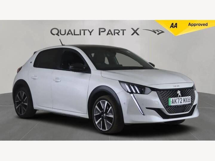 Peugeot E-208 50kWh GT Auto 5dr (7kW Charger) Peugeot E-208 50kWh GT Auto 5dr (7kW Charger)