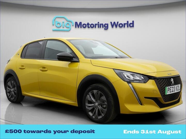 Peugeot E-208 50kWh Active Premium + Auto 5dr (7.4kW Charger)