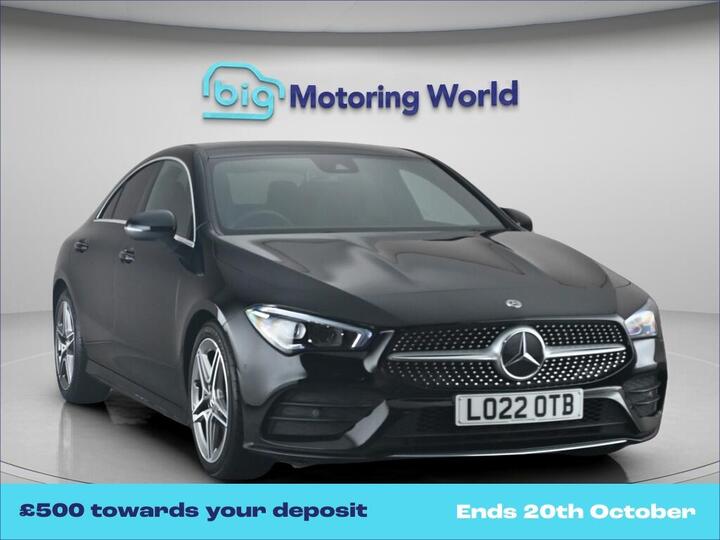 Mercedes-Benz CLA 1.3 CLA180 AMG Line Coupe 7G-DCT Euro 6 (s/s) 4dr