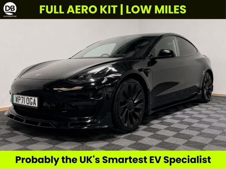 Tesla Model 3 (Dual Motor) Performance Auto 4WDE 4dr (Performance Upgrade)