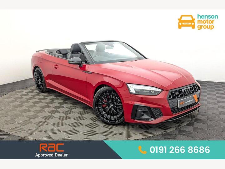 Audi A5 CABRIOLET 2.0 TFSI 45 S Line S Tronic Quattro Euro 6 (s/s) 2dr