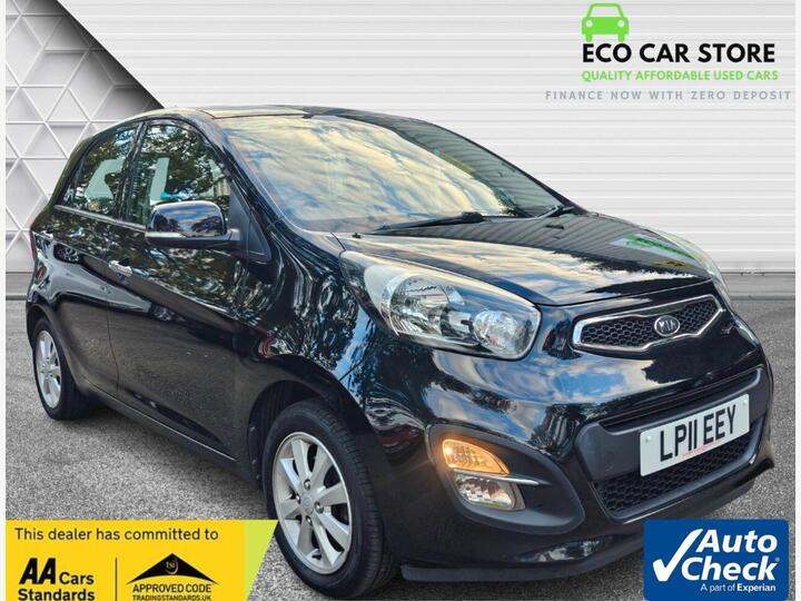Kia PICANTO 1.25 2 Hatchback 5dr Petrol Auto Euro 5 (84 Bhp)