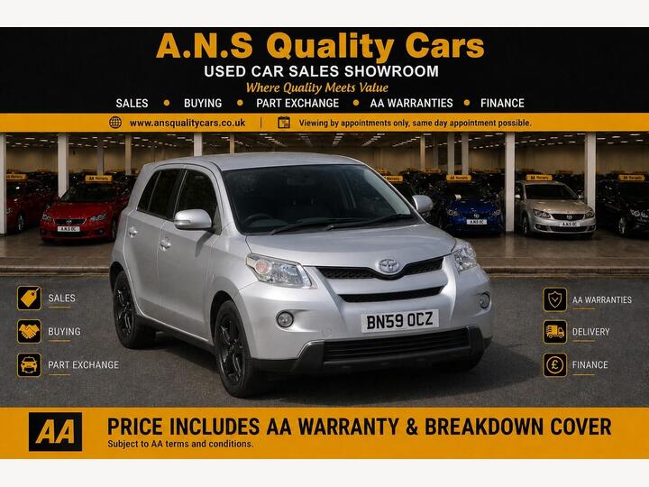 Toyota Urban Cruiser 1.33 Dual VVT-i Euro 4 (s/s) 5dr